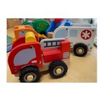 Wooden Emergency Vehicles 