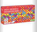 Chess, Checkers and Backgammon Set