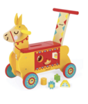 Llama Ride On and Shape Sorter