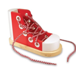 Wooden Lacing Sneaker