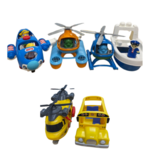 Helicopters, Bus, Boat 