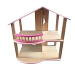 Wooden Doll House with furniture