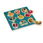 Hide n’ Sea Wooden Peg Puzzle 