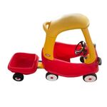 Cozy Coupe with trailer