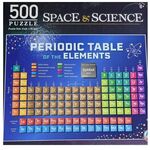 Space & Science - Periodic Table of the Elements 500 Piece Puzzle 