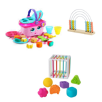 picnic basket , rainbow basket and inny bin