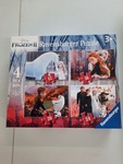 Disney Frozen II: Four puzzles with various number of pieces
