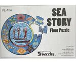 Sea Story 36 piece circular Floor Puzzle