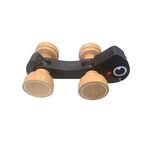 Wooden pull along black animal