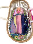Cane Bassinet + baby doll