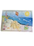 Beach 9 piece wooden tray puzzle