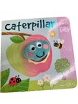 Caterpillar book with attached finger puppet