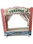 E28: Tabletop Wooden Puppet Theatre