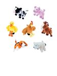 E29: Farm Animal Hand Puppets Set of 7