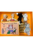 E210: The Gingerbread Man Finger Puppets and Book set