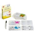 Write & Wipe Blending Consonants Flash Cards with Marker