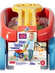 MEGA Bloks First Builders Block Scooping Wagon
