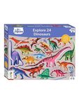 Explore 24 Dinosaurs 100 piece puzzle
