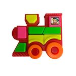 Train 11 piece plastic puzzle