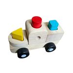 Wooden Shape Sorting Car