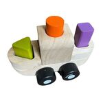 Wooden Shape Sorting Ship