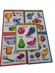 Set of four preschool puzzles with various number of pieces