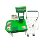 Woolworths Check Out and Trolley
