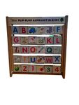 Flip-Flop Alphabet Blocks (upper case letters)