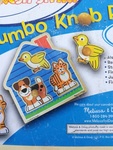 Jumbo animal wooden puzzle