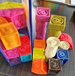 Soft gummy alphabet Blocks