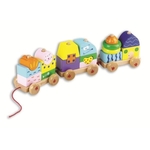 Wooden Funny Train
