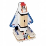 Wooden Space Shuttle