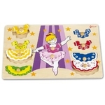 Wooden Puzzle Ballet Dancer
