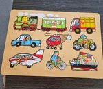 Transport Peg Puzzle