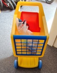 Shopping Trolley And Groceries