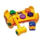 Peg Shape Board With Hammer