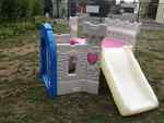 Play castle with slide
