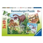 3 Dinosaur Puzzles (Ravensburger)