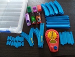 606: Trackmaster train set with turn table