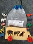 Safari Bus Wooden shape sorter