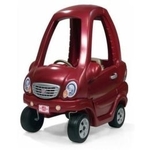 Red Coupe Ride In Car