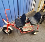 Red Tandem Trike