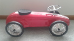 Red racing car ride on