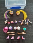 515: Betty spaghetti pop and swap dolls play set