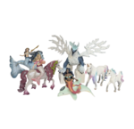 Schleich Mermaid, Unicorn and Ice Dragon set PC