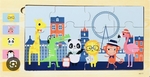 Animals in the city 12 piece puzzle ML