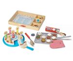 M&D Wooden Birthday Cake & Cookies Play Set ML