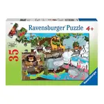 Ravensbuger Day at the Zoo (35 pcs) PC