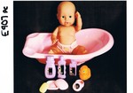 Dolls World Bath Set and Doll PC