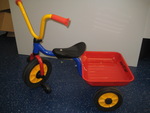 Winther Multi-coloured Trike with tray PC